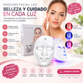 ✨ LumiSkin™ | Mascarilla Facial LED 7 Colores para una Piel Más Luminosa y Radiante