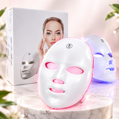 ✨ LumiSkin™ | Mascarilla Facial LED 7 Colores para una Piel Más Luminosa y Radiante